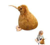 Zhuporn Peluche Pájaro Kiwi, Animal de Peluche de Pájaro del Kiwi, Kiwi Pájaro Peluce Juguete, Juguete de Pájaros del Kiwi Realista, Juguetes Peluce Simulación, Regalo para Niños en Cumpleaños