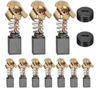 ZHUROUPU 10PCS CB430 Escobillas de carbón para Amoladora Angular para Makita 18V LXT DGA452 BGA450 BGA452 BHR200 191971-3, Escobillas de carbón para Motor eléctrico