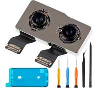 ZHUROUPU 12MP Cámara Trasera de Repuesto para iPhone X, Módulo de la cámara Principal Flex Cable Autofocus para iPhone 10 5.8inch 2017 A1865 A1901 A1902 A1903