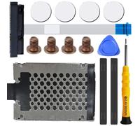 ZHUROUPU 14 piezas de cable conector de disco duro SATA de repuesto para HP Envy X360 15-BP 15M-BP 15-BQ 15M-BQ 15-CN0xxx 14-CD 15M-CP000 15-CP000 450.0BX02.0001 incluye kit herramientas de extracción