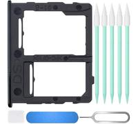 ZHUROUPU Bandeja Doble SIM para Samsung Galaxy A32 5G 2021 6.5 Inch SM-A326B/DS, Soporte Micro SD para Galaxy A32 5G Dual SIM Version (Negro)