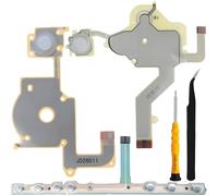 ZHUROUPU Botón de dirección en Cruz de Repuesto Tecla Izquierda Tecla Derecha Cable Flexible para Sony para PSP 2000 2004, Botones Izquierdo y Derecho Línea para PSP 2001