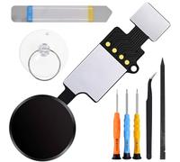 ZHUROUPU Botón Home de Repuesto para iPhone 7/7Plus/8/8Plus, última Huella Digital Touch ID Flex Cable Conector Accesorio para A1660 A1661 A1863 A1864 A1778 A1905 A1784 A1897(Negro)