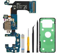 ZHUROUPU Conector de Carga para Base Dock para Samsung Galaxy S8 4G G950F 5.8 Inch 2017, Conector para Micrófono/Auricular con Herramientas