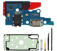 ZHUROUPU Conector Dock de repuesto para Samsung Galaxy A70 2019 SM-A705FN, Puerto de carga USB tipo C Tarjeta de repuesto para micrófono/toma de auriculares con herramientas de reparación (versión EU)