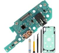ZHUROUPU Conector para Puerto de Carga para Galaxy A20e SM-A202F, Conector para micrófono/Auriculares USB Tipo C, Placa de Repuesto con Herramientas