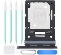 ZHUROUPU Doble Tarjeta SIM de Repuesto para Samsung Galaxy A54 5G SM-A546B/DS SM-A546E/DS, Dual-SIM Version Micro SD Card Slot Holder (Negro)