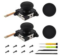 ZHUROUPU Efecto Hall Joystick de Repuesto para Switch Joycon, No Drift 3D Analog Joystick para Nintendo Switch para Switch OLED/Lite, Izquierda/Derecha Joystick Thumb Sticks de Repuesto