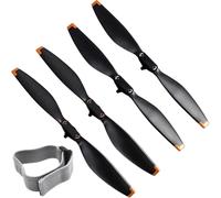 ZHUROUPU Hélices para dji Mini 5 Pro - 6028 Hélices Plegables de bajo Ruido y liberación rápida para Drones, Piezas de Repuesto para alas - 2 Pares (4 hélices) - Negro