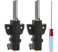 ZHUROUPU Par de escobillas de carbón Ceset para Motor, Recambio para Hoover, para Dynamic Next y lavadoras para Candy, escobillas de carbón para Terminal de Motor de 4,8 mm