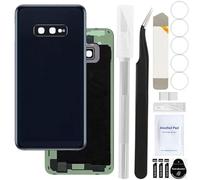 ZHUROUPU para Samsung Galaxy S10e Back Glass Cover Replacement Battery Door Housing with Pre-Installed Camera Lens and Waterproof Pre-Cut Adhesive Sticker para Samsung Galaxy S10e G970F