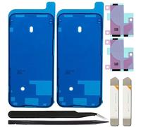 ZHUROUPU Pegatina Adhesiva precortada de 7pcs Compatible con para iPhone 14 Pro MAX, LCD Adhesivo y Cinta Adhesiva de Pegamento Interno de batería (6.7 Pulgadas/Negro)