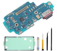 ZHUROUPU Reemplazo del Conector del Puerto de Carga 5G del Galaxy S23 Ultra, SM-S918B Placa de reemplazo de la Clavija para micrófono/Auriculares del Puerto de Carga USB Tipo C con Herramientas
