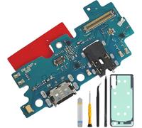 ZHUROUPU Repuesto del Conector para Base Dock con Puerto de Carga para Samsung Galaxy A30s 6.4 Inch 2019, Tarjeta de Repuesto del Conector para Micrófono/Auricular con Herramientas (EU Version)