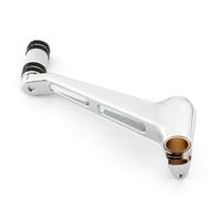 ZHUYRT Palanca de Cambio de Marchas para Motocicleta Palanca de cambio de marchas for brazo de freno de motocicleta, compatible con Harley V-Rod Muscle Night Rod VRSC Special(Silver-Style B)
