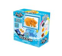 ZhuZhu Hamster City Police Car - Coche de Policía Interactivo con Hámster y Accesorios, Juguetes, ZhuZhu Pets