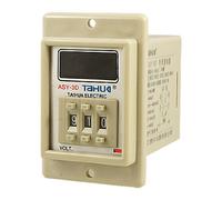 ZHWTISNPE ASY-3D DC 12V 3A Relé de Tiempo del Temporizador retardo Encendido 0.1-99.9 Segundos ..9s