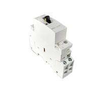 ZHWTISNPE Contactor modular Doméstico de Corriente Alternativa TOCT1 2P 25A 220V/230V 50/60HZ para riel DIN con interruptor de control manual 2NO o 1NO 1NC 2NC(2NO)