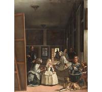 ZHXXFD Pintura Por Numeros Adultos Niños Paisaje Cuadros Famosos Sin Marco 40X50CM Las Meninas (The Maids Of Honour) - Diego Velázquez,B25