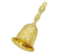 ZHYUAN Kleine Handglocke,Handglocke Weihnachten,Metall Handglocke,Hand Tischglocke,Tischglocke,Handglocke Tischglocke,Anrufsglocke,für Schule, Abendessen am Empfang, Hotelservice, Meditationsgebet