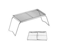 ZHYUAN Outdoor Grillrost 30 x16 cm Fogata Parrilla,Parrilla de Camping,Parrilla Plegable para,Parrilla de Camping Plegable,Rejilla de barbacoa,Parrilla plegable,Parrilla portatil,Adecuado para acampar
