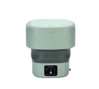 zhyunvd Camping, Lavadora portátil bajo Consumo de Agua y Consumo de energía,con escurridor,para Ropa de Bebé,Ropa Interior o Artículos Pequeños,Dormitorio, Camping,Lavandería de Viaje RV Green