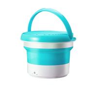 zhyunvd Lavadora Móvil Portátil Plegable Lavadora,Lavadora portátil para Ropa de Bebé,Ropa Interior o Artículos Pequeños,Dormitorio,Camping,Lavandería de Viaje RV Green