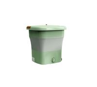 zhyunvd Lavadora Móvil Portátil Plegable Lavadora,Mini Lavadora móvil,para Ropa de Bebé,Ropa Interior o Artículos Pequeños,Dormitorio,Camping,Lavandería de Viaje RV Green