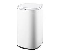 zhyunvd Mini Lavadora Portatil,Mini de Ropa Interior con Gran Capacidad de 3kg,Limpieza Profunda de Ropa Interior,Ropa de bebé,Calcetines,Pantalones Cortos, para Apartamentos,dormitorios White