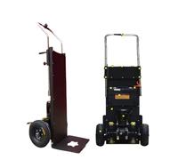zhyunvd Salvaescaleras Portátil Carretilla Mano Eléctrica Carros para Subir Escaleras con Carga Carga Segura 300Kg/662 Lbs Ligero Y Duradero Pesado Carrito De Mano para Subir Escaleras A,65A