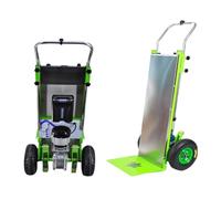 zhyunvd Salvaescaleras Portátil Carretilla para Subir escaleras eléctrica portátil carros para Subir escaleras con Carga Carga Segura 300Kg/662 Lbs Mover Muebles Materiales de construcción A