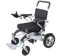 zhyunvd Silla De Ruedas Eléctrica Inteligente Ligero,Aluminio Todo Terreno Sillas De Ruedas De Energía,Silla De Ruedas Eléctrica Ultraligera Plegable,para Interior Y Ascensor A,20A