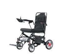 zhyunvd Silla De Ruedas Electrica Plegable Ligera,Silla De Ruedas Eléctrica para Adultos,Silla De Ruedas De Viaje,Illa De Ruedas Eléctrica Todo Terreno para Ancianos 10A