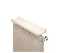 ZHZHXR Baldas Flotantes Pared Forma de U Estantes de Pared 1 Estante Fácil Instalación para Sala Estar, Dormitorio, Baño, Maximiza el Espacio Disponible(White,30x12cm/11.81x4.72in)