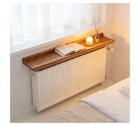 ZHZHXR Estante para Radiador, Balda Radiador Taladro Añade Espacio Adicional para Sala de Estar, Cocina, Dormitorio, Baño, Fácil Instalación(Brown,120x15cm/47.24x5.91in)