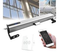 ZHZWwansuGE Recorrido AutomáTico De Apertura Y Cierre De Ventanas, Actuador De Apertura Y Cierre De Ventanas, Recorrido Ajustable De 100 A 400 mm, Control De AplicacióN, con Interruptor De Pared