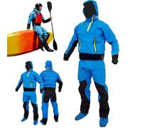 ZHZWwansuGE Traje De Kayak Seco para Hombre, Tejido Impermeable De 3 Capas, Cremallera Impermeable Hermética, para Todos Los Deportes Acuáticos, Incluidos Botes Pequeños, Veleros, Kayaks, Canoas S