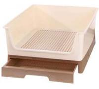 ZHZXBDGQ Inodoro para perros, apto para uso doméstico, apto para cachorros que descargan el cajón del orinal del perro