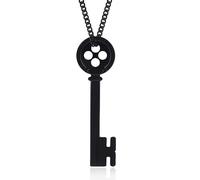 ZIAFRPN Colgante de la Puerta Secreta de la Llave de la Puerta Secreta de Coral Negra de la película Accesorios de Cosplay