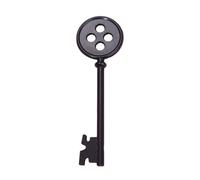 ZIAFRPN Colgante de Llave Grande de Anime de Terror Coraline & The Secret Door Llavero Coraline Cosplay Fans Regalo Hombres Mujeres Mochila Joyería