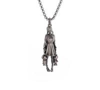 ZIAFRPN Collares de joyería para Hombre Mochila de Oso Lindo de Moda Collar Colgante para niñas Regalo de joyería de Moda