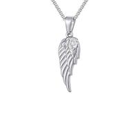 ZIAFRPN Collares de joyería para Hombres Collar Colgante de ala de Rosa para Hombre,Collares de alas Que Nunca se desvanecen,Regalo de joyería Rock Punk