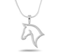 ZIAFRPN Fashion Cavallo Ciondolo Collana per Uomo Donna Animale Equestre Horserace Collana Girocollo Regalo di Moda per Amante dei Cavalli prezzie