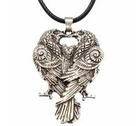 ZIAFRPN Moda Norrena Vichingo Corvo Amuleti E Talismani Pendenti Collane per Le Donne Uomini Jewlery prezzie