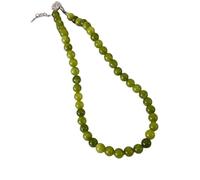 ZIAFRPN Retro Rojo Azul Contraste Colorido Cubos de Piedra Natural Collar de Cuentas para Mujeres Cuentas Gargantillas de Hilo Joyería Estética