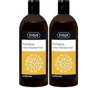Ziaja Champú De Girasol Para Cabello Teñido 500 ml (Paquete de 2)