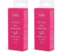 Ziaja Exfoliante Labial de Azúcar Juicy Watermelon | Labios Suaves, Aromatizados & Deliciosos (Paquete de 2)