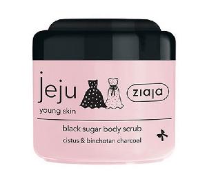 Ziaja Jeju Exfoliante Corporal de Azúcar Negro 200 ml