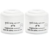 Ziaja Leche de Cabra Crema Facial de Noche, 50 Mililitros (Paquete de 2)