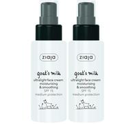 Ziaja Leche de Cabra Crema Facial Ultralight SPF15 50 ml (ZLC16091) (Paquete de 2)